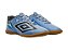 Chuteira Umbro Indoor Sala V League Allure Preto Azul - Imagem 2