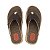 Chinelo Cartago N Poles Iv Bege Marrom Laranja 12339 - Imagem 3