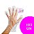 Luva Plástica Descartável Manicure Unhas (100un) - Di Bella - Imagem 1