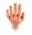 Mão de Treino Para Manicure Alongamento Unha Nail Design - Imagem 2