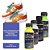 Tinta para tenis couro, tecidos, jeans veox custom ink 100ml - Imagem 6