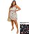 Macaquinho de Alcinhas Plus Size Estampado Fundo do Mar HotPinkExtra - Imagem 2