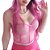 Cropped Corselet Barbie Core Pink - Imagem 4