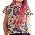 Cropped Camisa de Botão Estampada Old School - Imagem 4