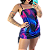 Vestido Tubinho Franzido Universo/Galáxia Tamanhos M, GG e EXG - Imagem 1