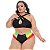 Biquíni Reggae Decote Cruzado Slim e Plus Size P, M, G, GG, EXG - Imagem 4