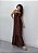 VESTIDO LONGO FRANZIDO LAVINEA - Imagem 1