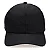 Boné Preto Rip Stop Padrão de Curso Com Fecho Snapback - Imagem 2