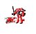 Boneco Transformers Drift Helicóptero Vermelho Decepticons Samurai Action Figures Jinjiang 21cm - Imagem 1