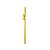 Piteira Chams Classic Dourado - Imagem 1