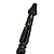 Piteira para narguile Zenith River Preto com Dourado - Imagem 7