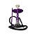 Narguile Completo Twister Roxo - Imagem 1
