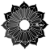 Prato Coroa Alfarid Dib Médio Preto - Imagem 1