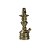 Stem Narguile Empire Dourado Hookah King - Imagem 1