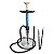 Narguile Alfarid Storm Respiro no Prato Medio Completo Azul Bebe - Imagem 1
