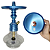 Narguile Hookah King Lafa Completo Azul Bebe - Imagem 2