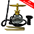 Narguile Completo FMR Dourado - Imagem 1