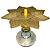 Prato Narguile Lotus Detalhes Cores - Imagem 4