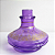 Vaso narguile Pequeno Aladim Roxo com dourado - Imagem 2