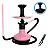 Narguile Completo Rosa para Presente - Imagem 1