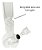 Bong Vidro Bowl 15cm Portatil Ice Gelo Barato Suporte - Imagem 2