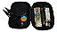 Kit Case Seda Tabacaria Fumo Headshop Dichavador Tesoura - Imagem 3