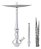 Stem Zomo Energy Prata Rara Ultimas Silver Zona Original - Imagem 2