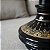Vaso para Narguile Pequeno Preto com Dourado - Imagem 2