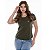T-shirt Básica Verde Militar Ox Horn - Imagem 3