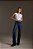 Calça Jeans Dark Blue Self Western - Imagem 1