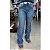 Calça Jeans Dark Blue Self Western - Imagem 1