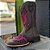 Bota Texana Infantil Mandala Mexicana - Imagem 3