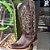Bota Texana Nut Brown Franca Boots - Imagem 2