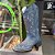 Bota Texana Dark Blue Franca Boots - Imagem 2