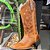 Bota Texana Caramel Franca Boots - Imagem 2
