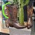 Bota Texana La Marrom Mexicana - Imagem 3