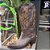 Bota Texana La Marrom Mexicana - Imagem 2