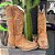 Bota Texana Karamell Franca Boots - Imagem 1