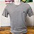 Camiseta Básica Bull Roper Cinza - Imagem 1