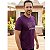 Camiseta Bordada Austin Western Roxa - Imagem 2