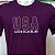 Camiseta Bordada Bull Roper Roxa - Imagem 2