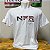 Camiseta Bordada NFR Branca - Imagem 1