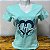 T-shirt Estampada Azul All Hunter - Imagem 1