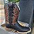 Bota Texana Avestruz Franca Boots Preta - Imagem 3