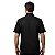 Camisa Manga Curta Okan Western Preto Acetinado - Imagem 2