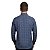 Camisa Manga Longa Okan Western Xadrez Azul/Branco - Imagem 2