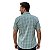 Camisa Manga Curta Bull Roper Xadrez Verde/Branco - Imagem 2