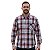 Camisa Manga Longa West Brothers Xadrez Vermelho - Imagem 1