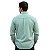 Camisa Manga Longa Okan Western Xadrez Verde Militar - Imagem 2