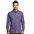 Camisa Manga Longa Leone Xadrez Roxo/Preto - Imagem 1